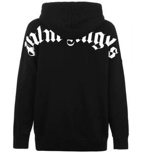 Palm Angels logo-print hoodie